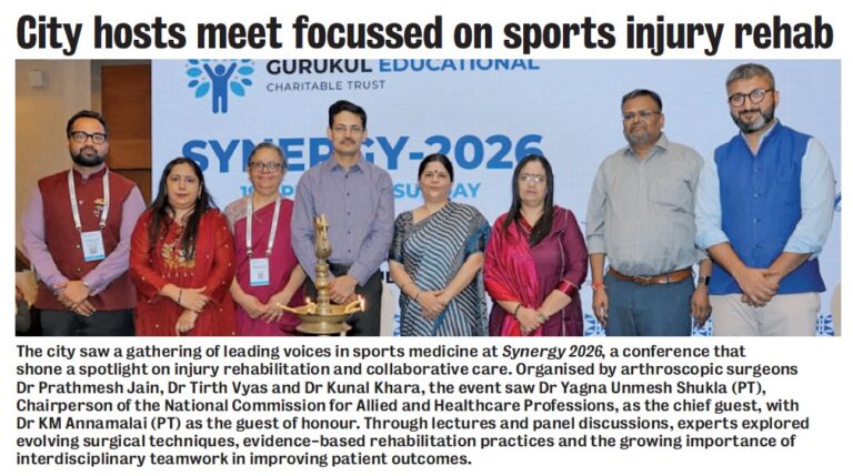City hosts meet focussed on sports injury rehab